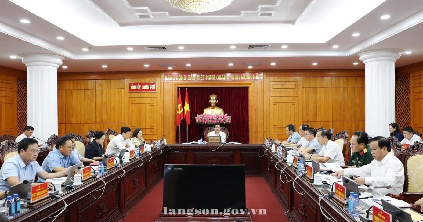 Hội nghị Ban Thường vụ Tỉnh ủy kỳ thứ chín
