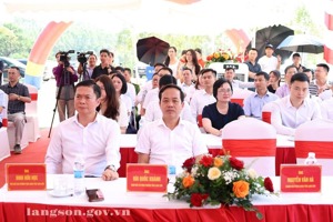 Khởi công dự án Cụm công nghiệp Na Dương 3