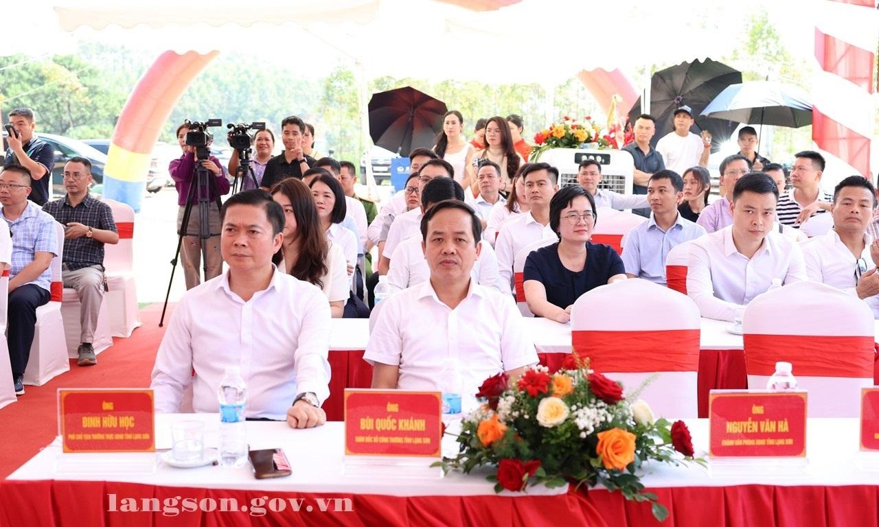 Khởi công dự án Cụm công nghiệp Na Dương 3